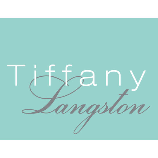 Tiffany Large Name Folded Note Cards